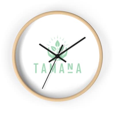 Custom Print Wall Clock | Printed Wall Clock | Tamana Coffee