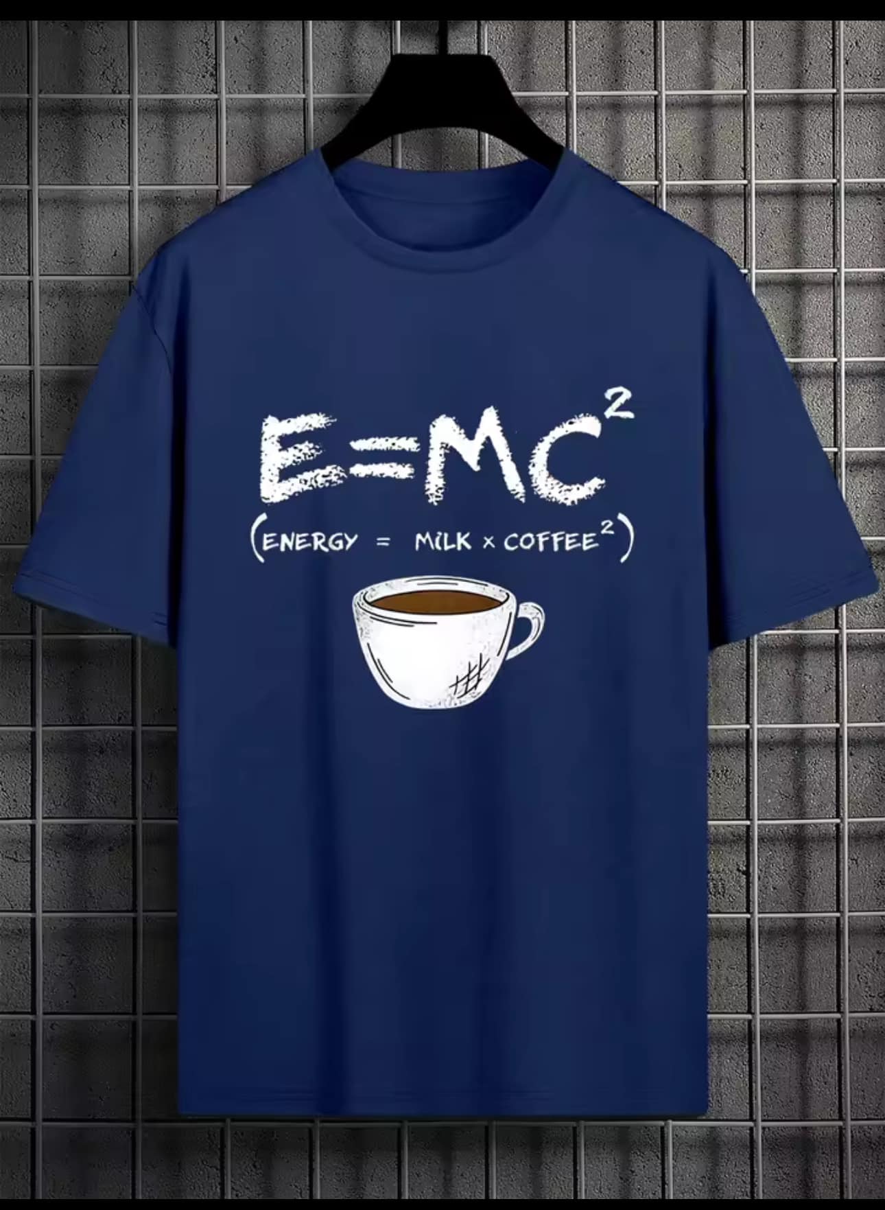 Custom Printed T Shirts | E = MC Tee | Tamana Coffee